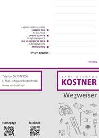 KOSTNER Wegweiser